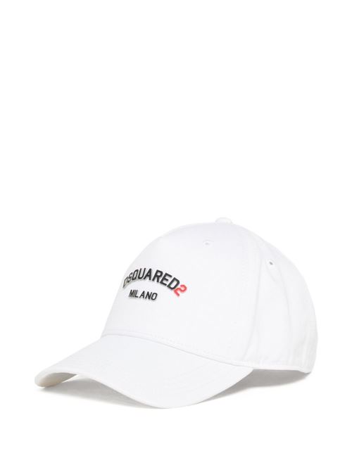 Cappello unisex bambino Dsquared2 bianco Dsquared Kids | DQ3255D00YTDQ100